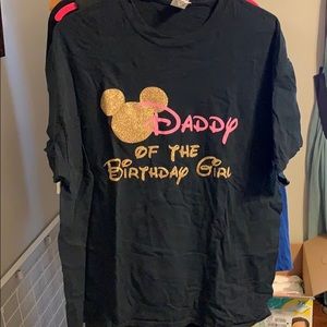 Daddy of the birthday girl Minnie shirt